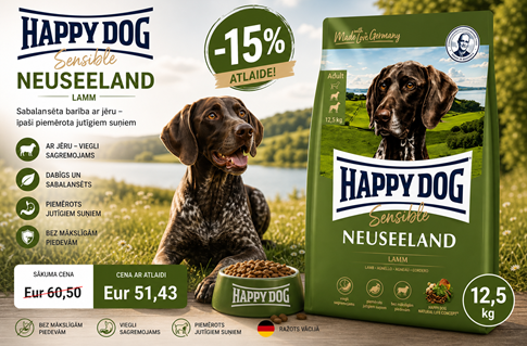 Happy Dog Sensible Neuseeland