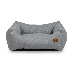 Agui mīkstā gultiņa mājdzīvniekiem Noble / 100x80x30cm (pelēka)