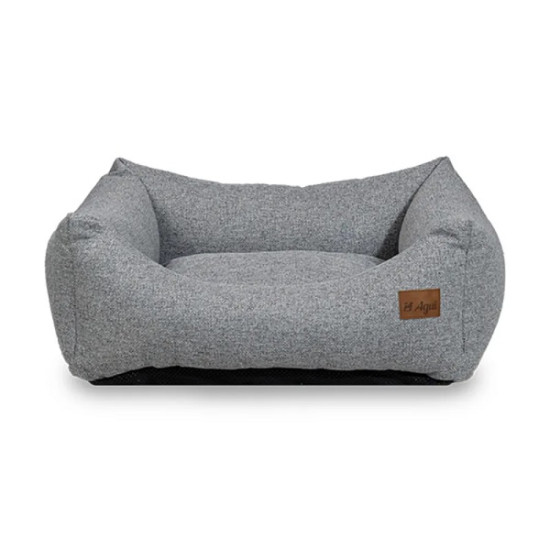 Agui mīkstā gultiņa mājdzīvniekiem Noble / 100x80x30cm (pelēka)