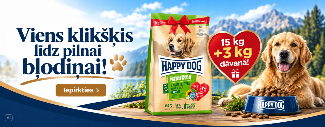 Happy Dog NaturCroq Lamb & Rice