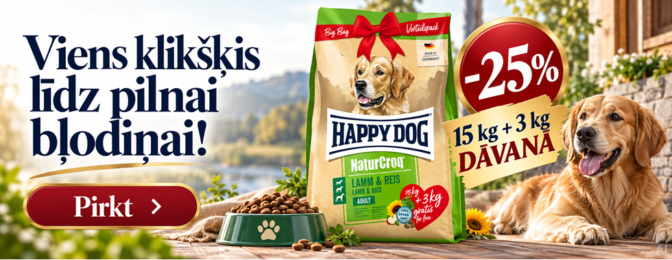 Happy Dog NaturCroq Lamb & Rice