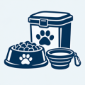 Cat Bowls & Food Storage