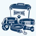 Aksesuāri Happy Dog