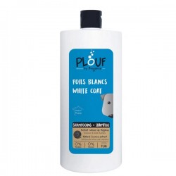 Biogance PLOUF White Coat Shampoo - šampūns suņiem ar baltu/gaišu apspalvojumu