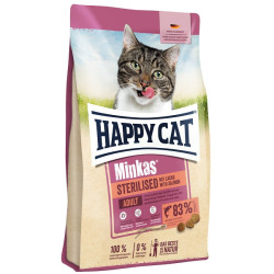 Happy Cat Minkas Sterilised Lachs - sausā barība sterilizētiem kaķiem ar lasi
