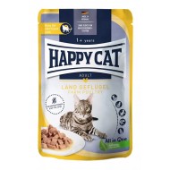 Happy Cat Meat in Sauce - Culinary Land-Geflügel - konservi kaķiem ar mājputnu