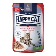 Happy Cat Meat in Sauce - Culinary Voralpen-Rind - konservi kaķiem ar liellopu