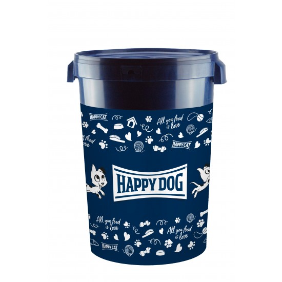 Barības uzglabāšanas spainis Happy Dog / Happy Cat (43 L)