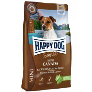 Happy Dog Sensible Mini Canada - sausā barība mazo šķirņu suņiem ar lasi, trusi, jēru