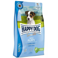 Happy Dog Sensible Mini Puppy - sausā barība mazo šķirņu kucēniem ar jēru & rīsiem