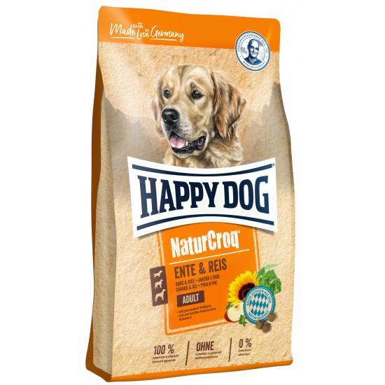 Happy Dog NaturCroq Pīle & Rīsi