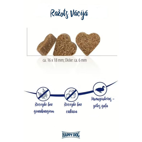 Happy Dog Soft Snack France - kārumi suņiem ar pīli