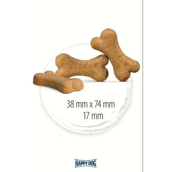 Happy Dog NaturCroq Knochen mit Lamm und Reis - kārumi suņiem cepumu veidā ar jēru & rīsiem