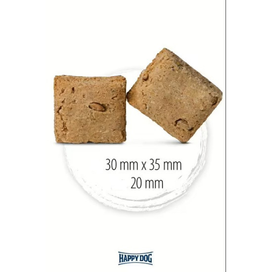 Happy Dog NaturCroq Müsli-Ecken - kārumi suņiem cepumu veidā ar mājputnu gaļu