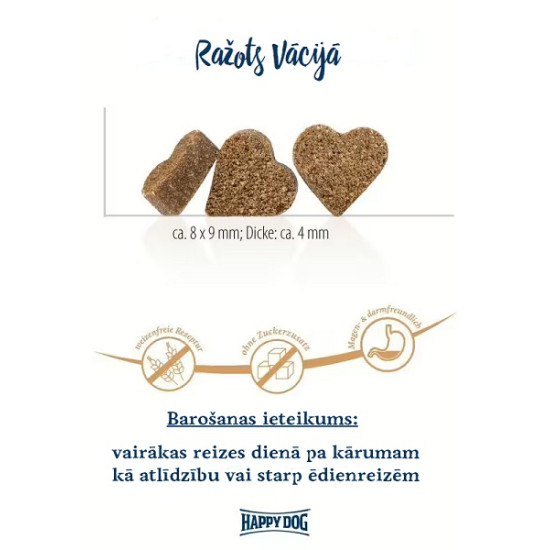 Happy Dog Soft Snack Puppy & Junior Lamm & Reis - kārumi kucēniem ar jēru & rīsiem