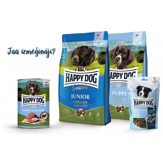 Happy Dog Soft Snack Puppy & Junior Lamm & Reis - kārumi kucēniem ar jēru & rīsiem