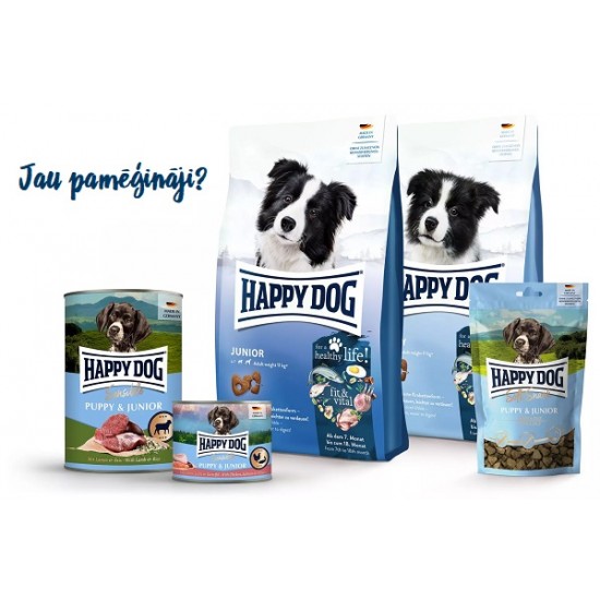 Happy Dog fit & vital Snack Puppy & Junior kārumi kucēniem ar mājputnu & lasi