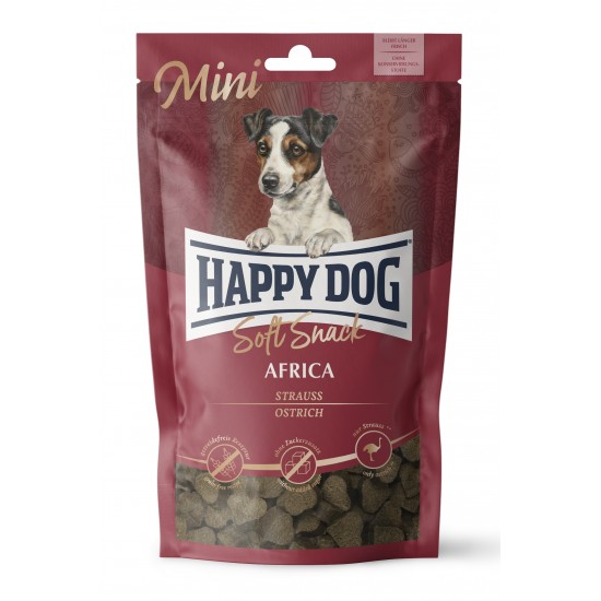 Kārums mazo šķirņu suņiem - Happy Dog Soft Snack Mini Africa