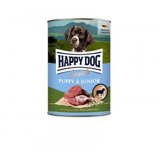 Happy Dog Sensible Puppy & Junior - Lamm & Reis