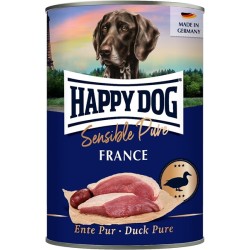 Happy Dog Sensible Pure France - konservi suņiem ar pīles gaļu