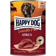 Happy Dog Sensible Pure Africa - dosenfutter für Hunde mit Straußenfleisch