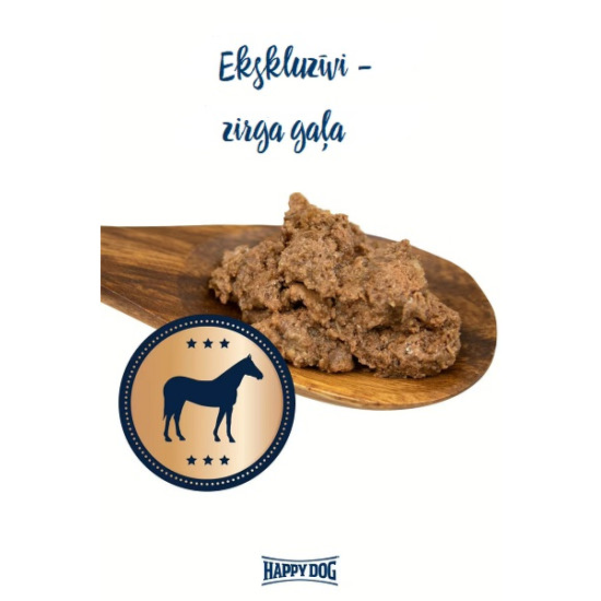 Happy Dog Sensible Pure Montana - konservi suņiem ar zirga gaļu