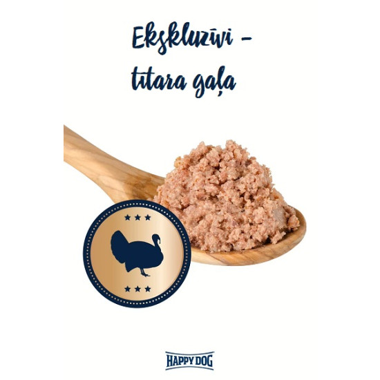 Happy Dog Sensible Pure Texas - konservi suņiem ar tītara gaļu