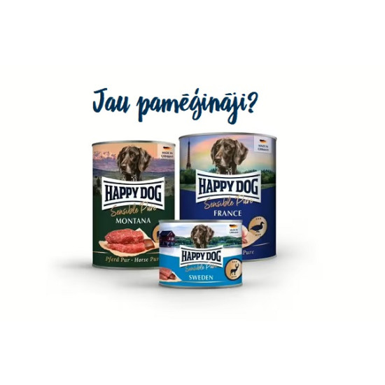 Happy Dog Sensible Pure Texas - konservi suņiem ar tītara gaļu