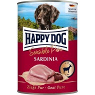 Happy Dog Sensible Pure Sardinia - Dosenfutter für Hunde mit Ziegenfleisch