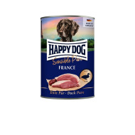 Happy Dog Sensible Pure France - konservi suņiem ar pīles gaļu