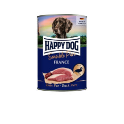 Happy Dog Sensible Pure France - konservi suņiem ar pīles gaļu