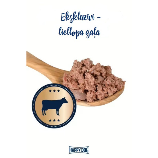 Happy Dog Sensible Pure Germany - konservi suņiem ar liellopa gaļu