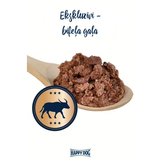 Happy Dog Sensible Pure Italy - konservi suņiem ar bifeļa gaļu