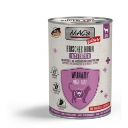 MAC's Cat Vetcare Urinary Rind & Pute - konservi kaķiem urīnceļu veselībai ar liellopu & tītaru