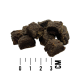 MAC's Dog Mono Snack Pferd - kārumi suņiem ar zirgu