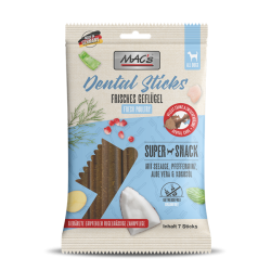 MAC's Dog Dental Sticks Geflügel - košļājami kārumi suņiem ar mājputnu