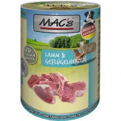 MAC's Dog with lamb and poultry hearts