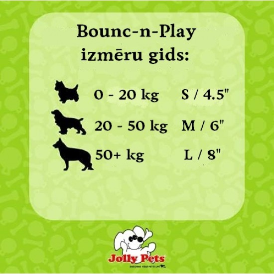 Rotaļlieta suņiem - Jolly Pets Bounce-n-Play (L/8")