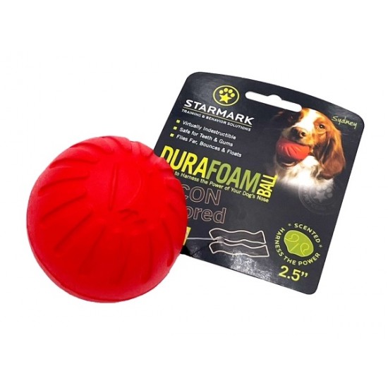 Rotaļlieta suņiem - Starmark Fantastic Durafoam Bacon Ball