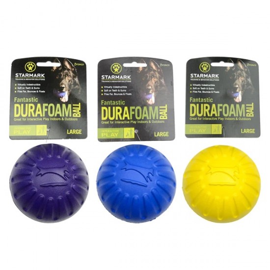 Rotaļlieta suņiem - Starmark Fantastic Durafoam Ball (L)
