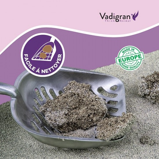 Smiltis kaķu tualetei "Vadigran Bentonite Babypowder"