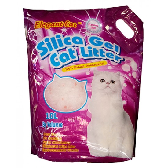 Cat litter "Elegant Cat Silica Gel Lavander"