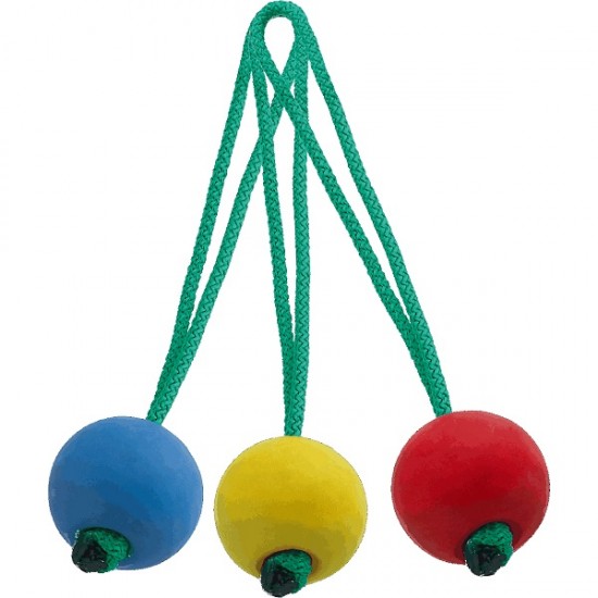 Toy for dogs - Sprenger Soft rubber ball with string - Ø 65 mm