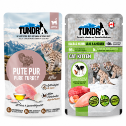 Tundra Cat Kitten Pure MIX - konservi kaķēniem MIX