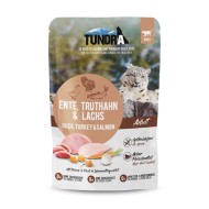 Tundra Cat Pure Duck, Turkey & Salmon - konservi kaķiem ar pīli, tītaru & lasi