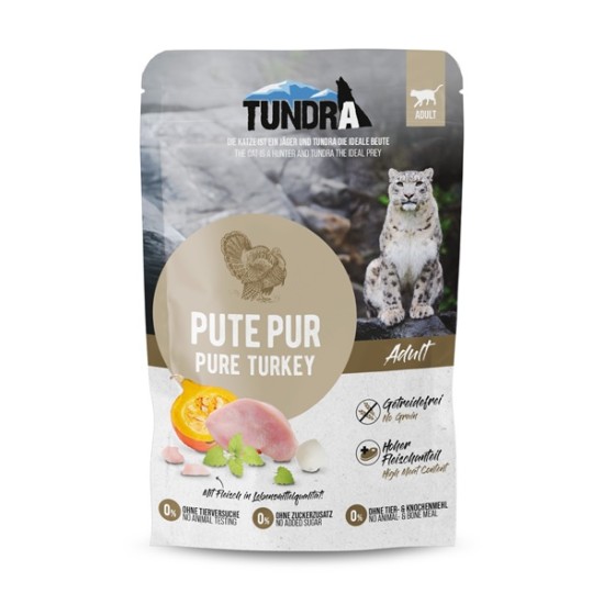 Tundra Cat Pure Turkey - konservi kaķiem ar tītara gaļu