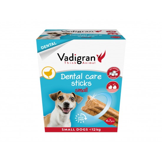 Kārums suņiem - Vadigran Dental care sticks "S"/8cm